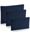 W830 Westford Mill EarthAware® Organic Accessory Pouch French Navy colour image